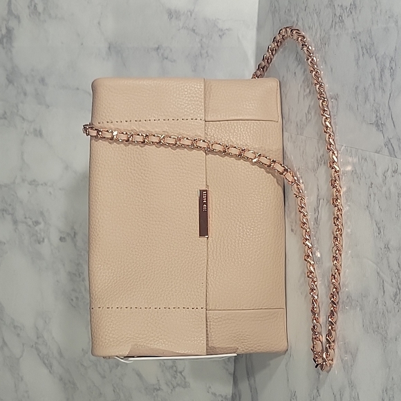 Ted Baker Handbags - Ted Baker Soft Leather Cross Body Bag, taupe